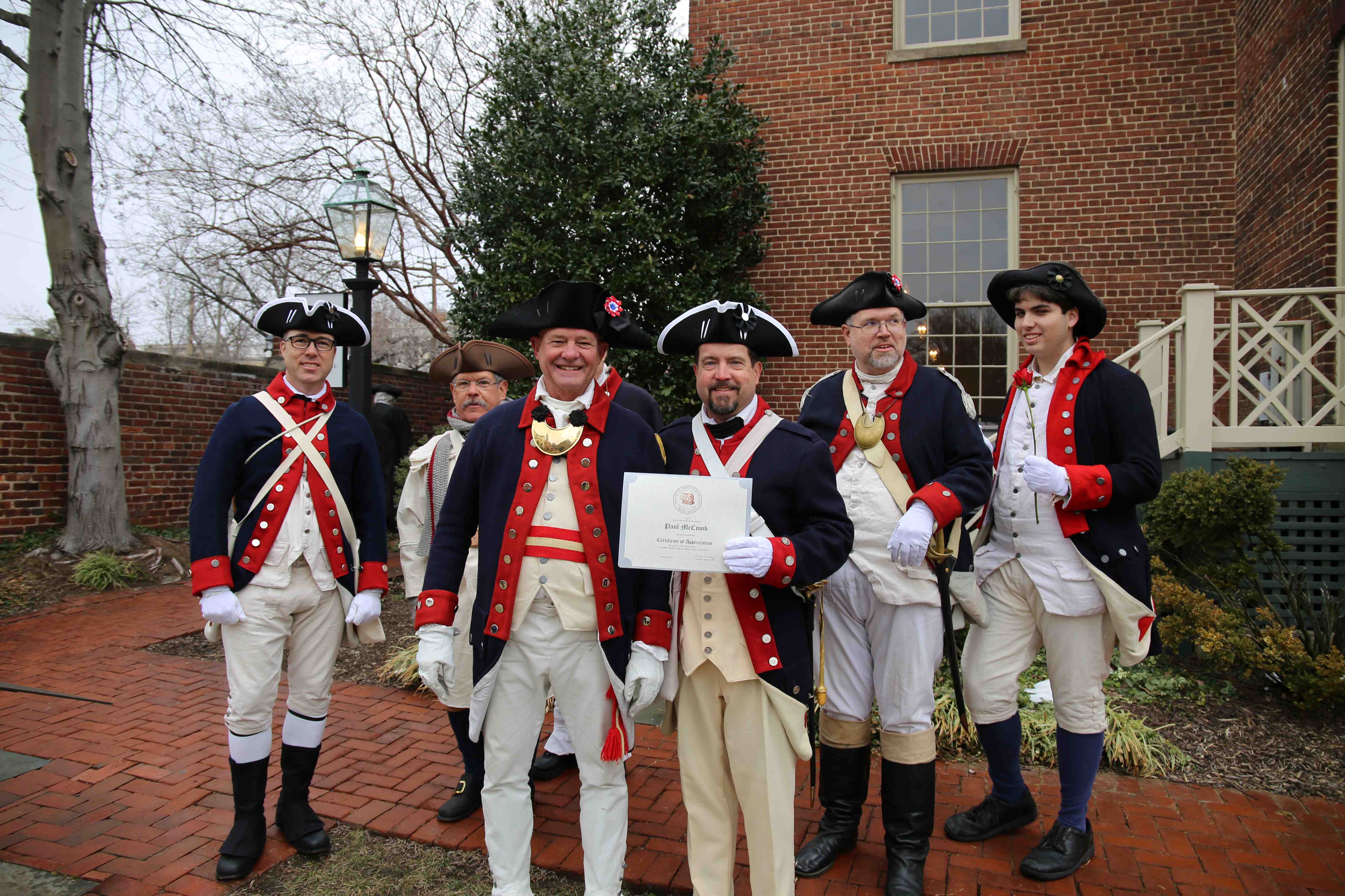 Paul McComb awarded the 2024 Northern Region Colorguardsman of the Year Award