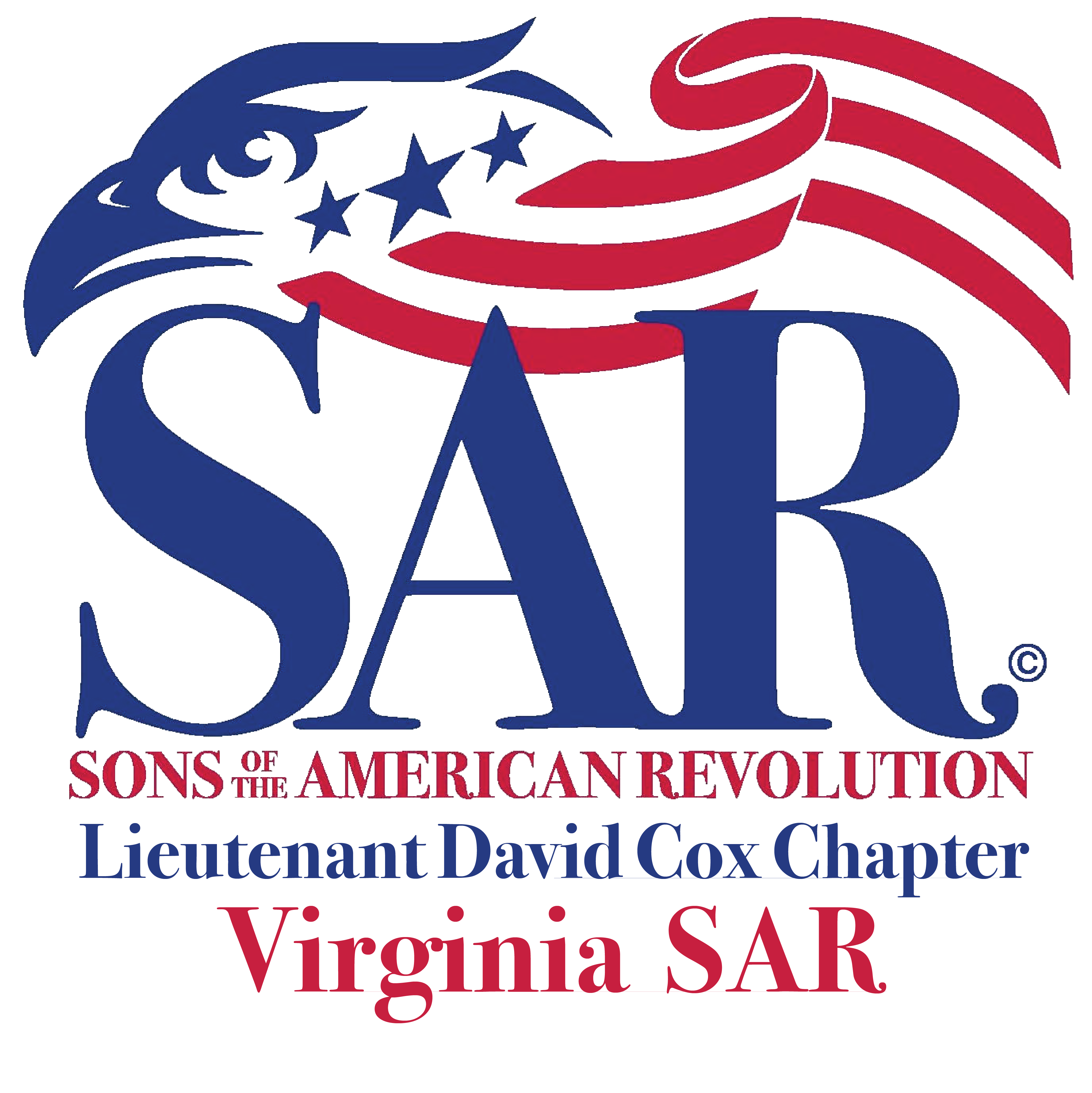 SAR Eagle logo for the Lt. David Cox Chapter SAR