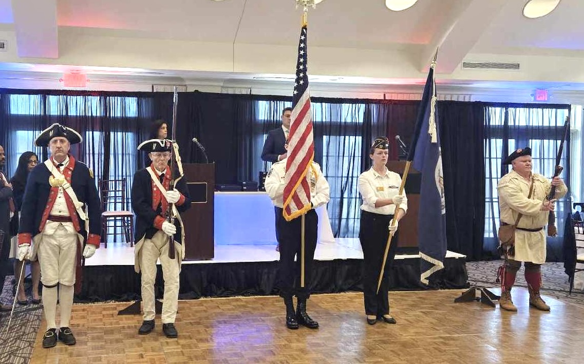 Sgt Maj John Champe Chapter SAR color guard 