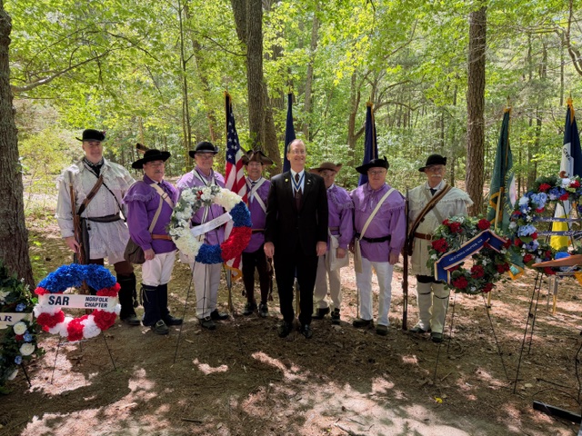 Presentation of the Colors by the Color Guard with VSSAR President Schmidt.