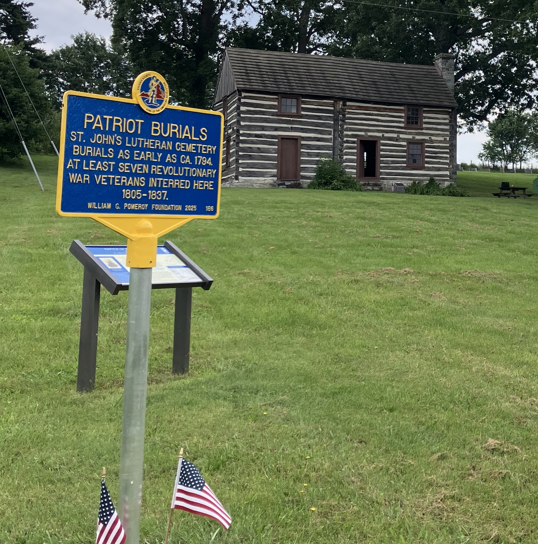 Patriot Burials Marker at Wytheville