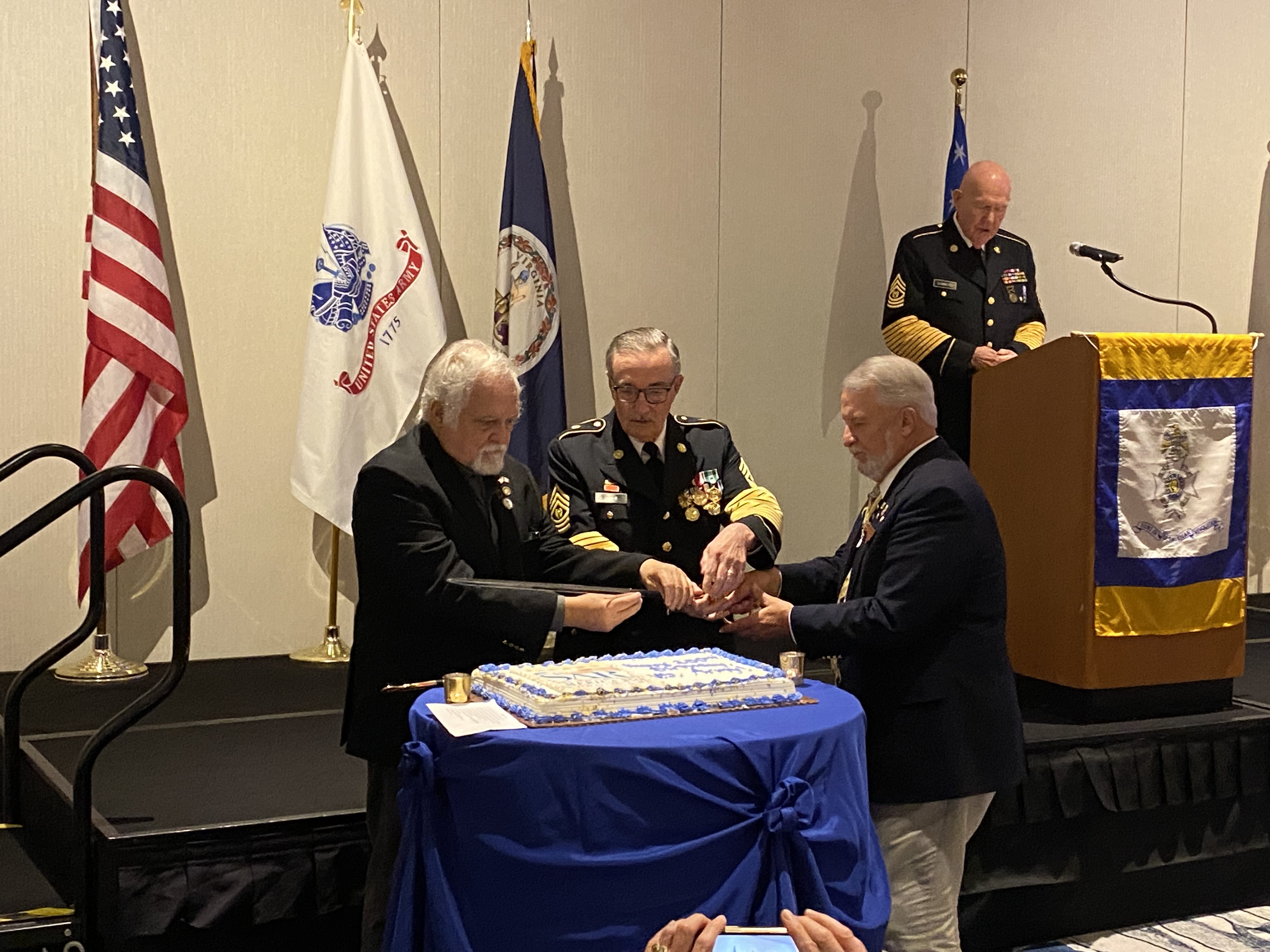 Army 250 Cake Cutting Ceremony 