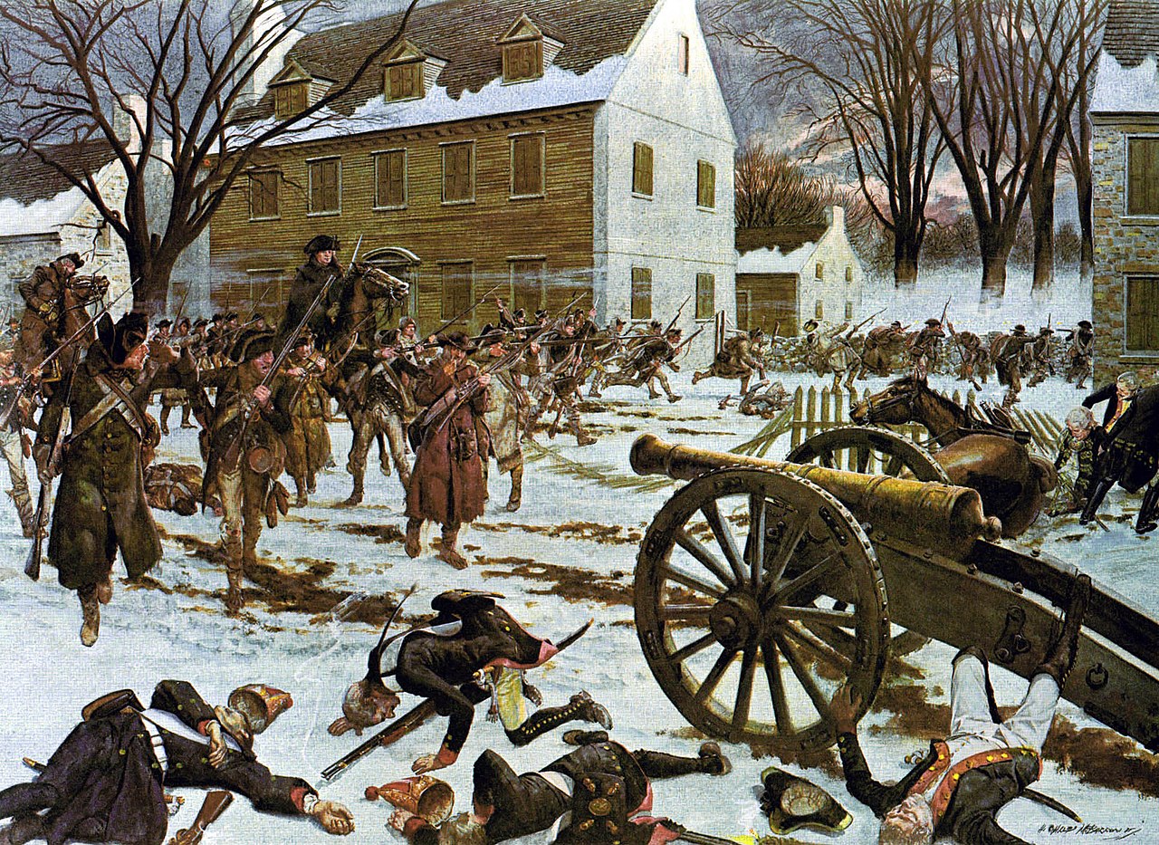 The Battle of Trenton by Charles McBarron